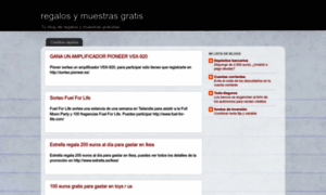 Regalos-gratis.blogspot.com.es thumbnail