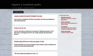 Regalos-gratis.blogspot.com thumbnail