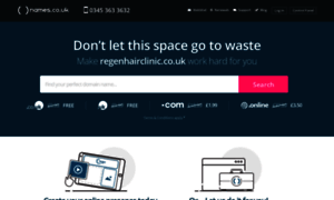 Regenhairclinic.co.uk thumbnail