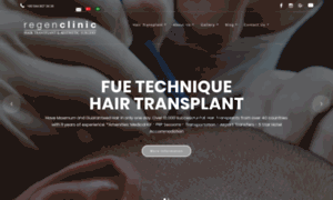 Regenhairclinic.com thumbnail