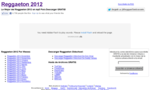 Reggaeton2012.com thumbnail