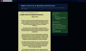 Regionnortedelarepblicadominicana.blogspot.com thumbnail