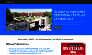 Regionpuno.com thumbnail