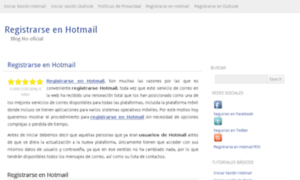 Registrarseen-hotmail.mx thumbnail