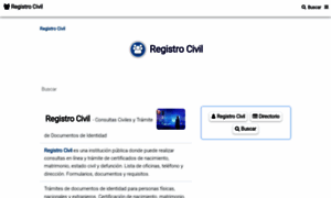 Registro-civil.org thumbnail
