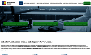 Registrocivil.online thumbnail
