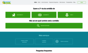 Registrocivil.org.br thumbnail