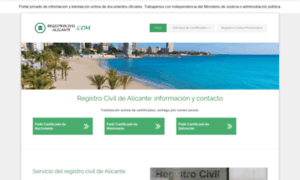 Registrocivilalicante.com thumbnail