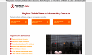 Registrocivildevalencia.com thumbnail