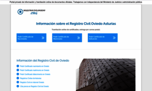 Registrociviloviedo.org thumbnail