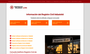 Registrocivilvalladolid.com thumbnail
