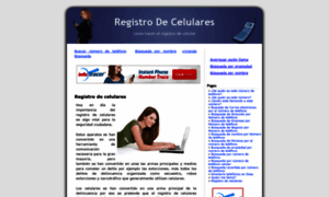 Registrodecelulares.net thumbnail