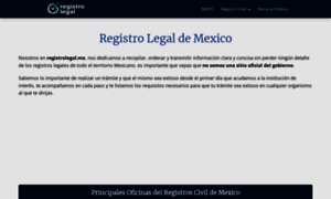 Registrolegal.mx thumbnail