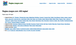 Reglas-juegos.com thumbnail