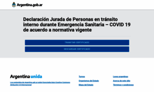 Regresoacasa.argentina.gob.ar thumbnail