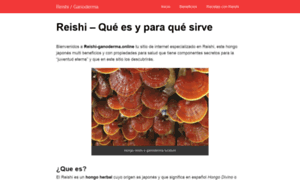 Reishi-ganoderma.online thumbnail