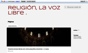 Religionlavozlibre.blogspot.com thumbnail
