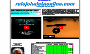 Relojchuletaonline.com thumbnail