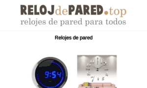 Relojdepared.top thumbnail