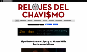 Relojesdelchavismo.blogspot.com thumbnail