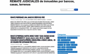 Remates-judiciales-peru.blogspot.com thumbnail