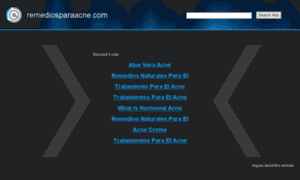 Remediosparaacne.com thumbnail