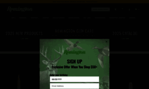 Remington.com thumbnail