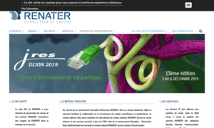 Renater.fr thumbnail