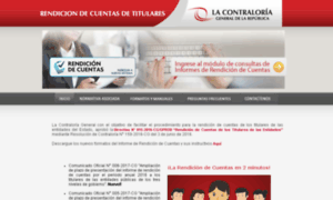 Rendiciondecuentas.gob.pe thumbnail