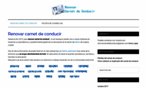 Renovarcarnetdeconducir.es thumbnail