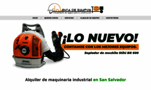 Rentadeequipos.com.sv thumbnail