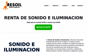 Rentadesonidoeiluminacion.com.mx thumbnail