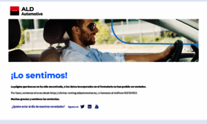 Renting.aldautomotive.es thumbnail