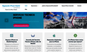 Reparacioniphonemadrid.es thumbnail