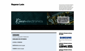 Repararleon.com thumbnail