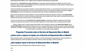 Repararmacmadrid.com thumbnail