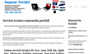 Repararportatil.com.es thumbnail