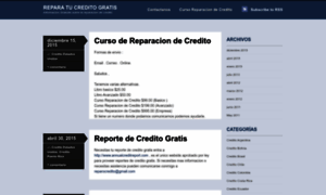 Reparatucreditogratis.wordpress.com thumbnail