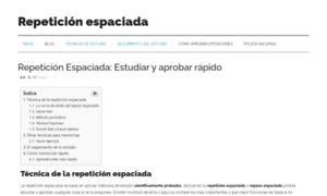 Repeticionespaciada.com thumbnail
