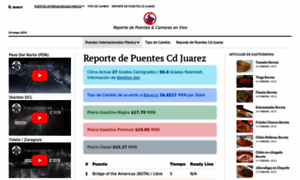 Reportesdepuentes.net thumbnail