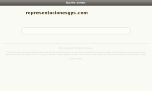 Representacionesgys.com thumbnail