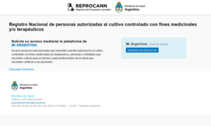 Reprocann.salud.gob.ar thumbnail