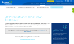 Reprogramacae.ingresa.cl thumbnail