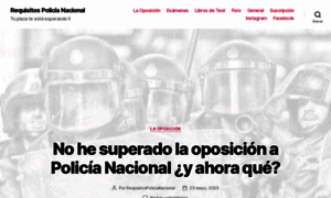 Requisitospolicianacional.net thumbnail