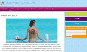 Reservecancun.com.mx thumbnail