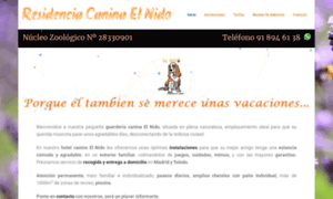 Residenciacaninaelnido.es thumbnail