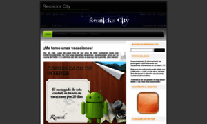 Resnickscity.wordpress.com thumbnail