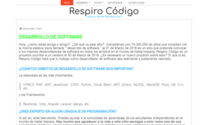 Respirocodigo.com thumbnail