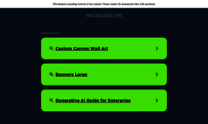 Restaurada.net thumbnail