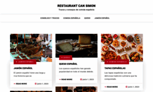 Restaurantcansimon.com thumbnail